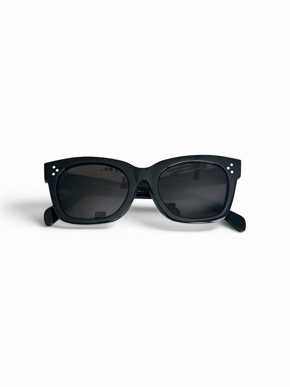 Rare Authentic Celine CL41035/F/S 807BN Black Sunglasses + Original Celine Pouch - Picture 8 of 9